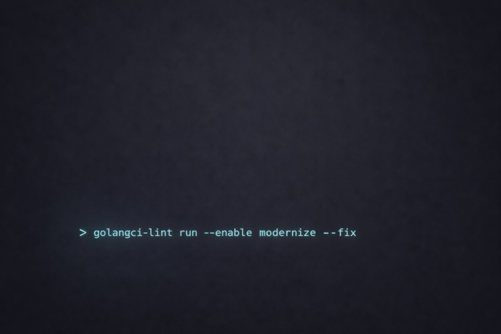 TIL: Golang modernize Feature image